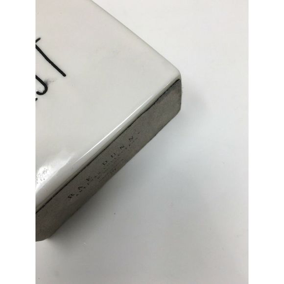 Rae Dunn Ceramic Box Sign THINK EVOLVE And REST - Picture 5 of 5